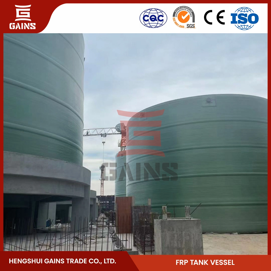 Gains FRP Winding Chemical Storage Tank Wholesaler China FRP Winding Product