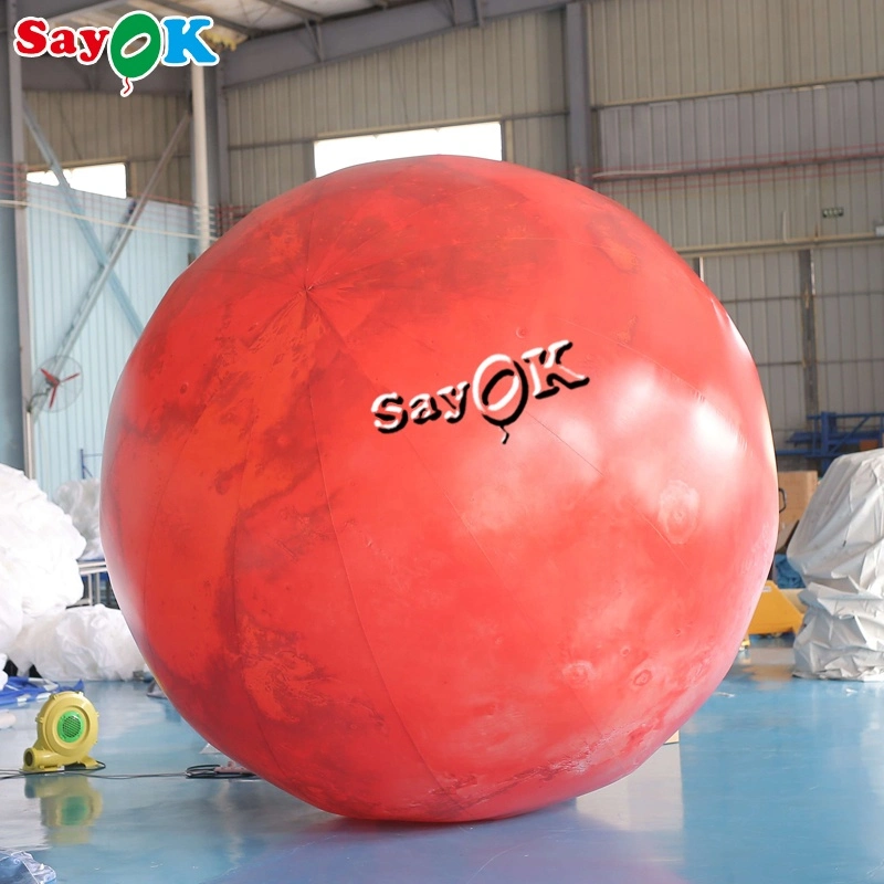 Sun Balloon Inflatable Model with LED Light