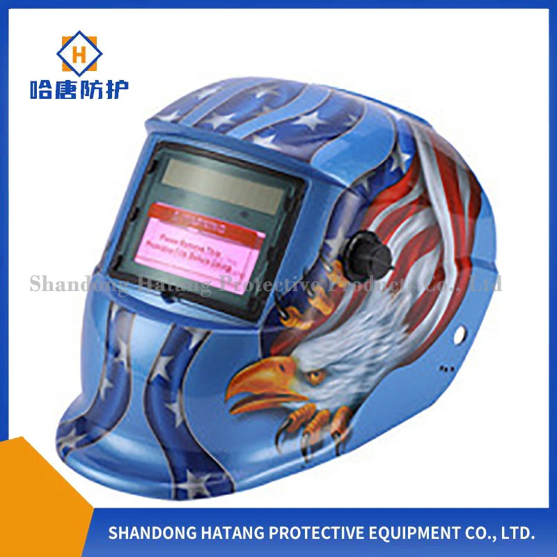 Electric Welding Head-Mounted Fully Welder Hat Argon Arc Eye Anti-Ultraviolet Automatic Dimming Mask Helmets Welding