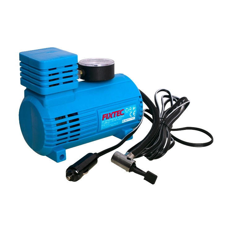 Fixtec d'autres outils pneumatiques 260 psi DC12V compresseur à air de voiture en mesure de gonfler les pneus de vélo, les pneus de voitures, balles athlétique