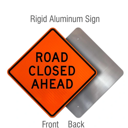 Diamond Grade Reflective Tape Mutcd Aluminum Warning Sign