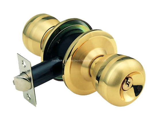 Tubular Lever Two Ends with Lock Sliding Door Handle Lock