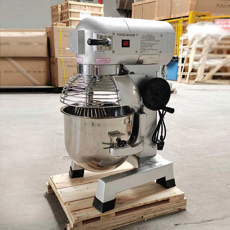 Vigevr Backmaschine gewerbliche gewerbliche Bäckerei Geräte Maschine 10L 20L 30L Elektrischer Kuchenständer Planetary Spiral Brot Mehl Teig Mischen Mixer mit Schüssel