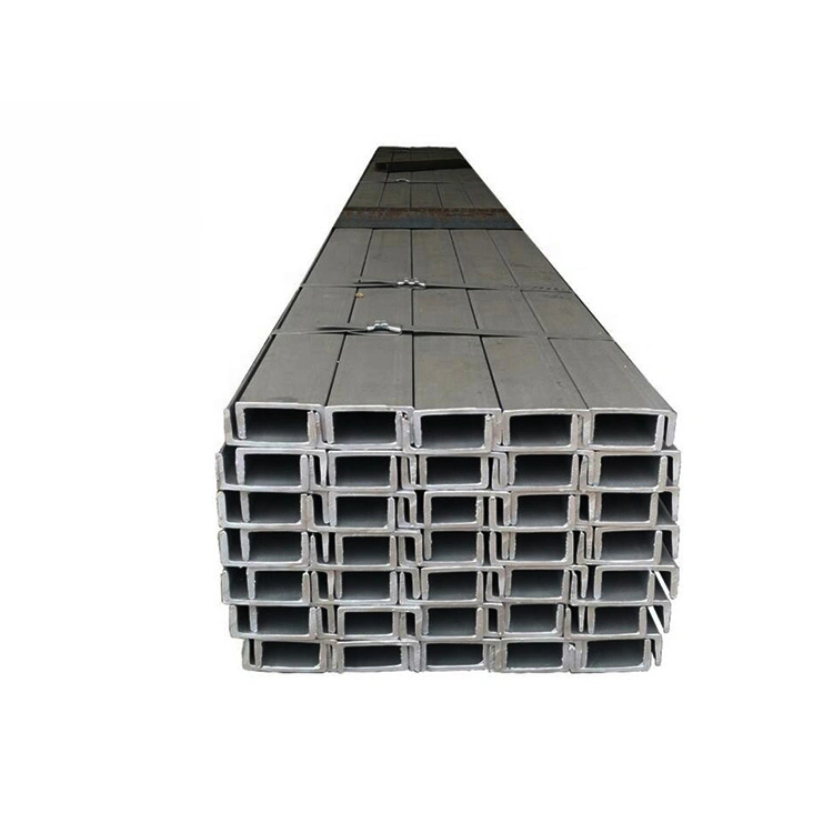 China Manufacturer Structural Steel Profiles Hot Rolled Carbon U Channel Steel Q235 Ss400 A36 Q355 Sizes