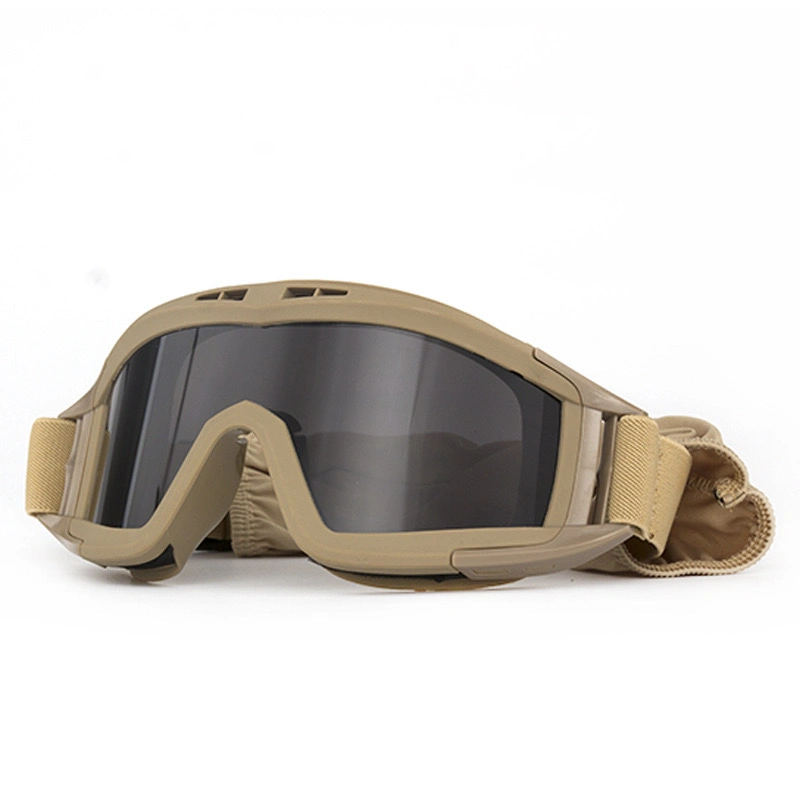 Hot Selling Tactical Combat Men Tactical Military Style Goggles Shooting Glasses