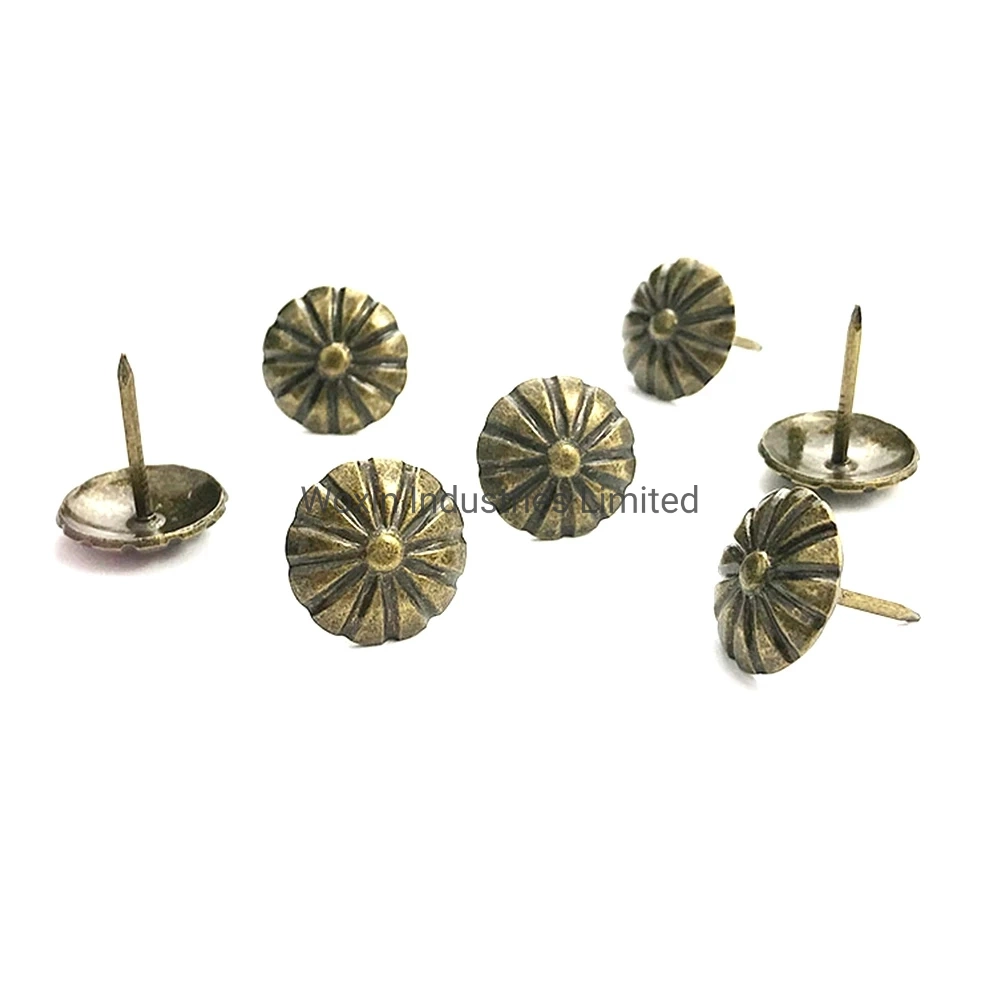 Upholstery Tacks, Furniture Decoration Nails for Reinforcement and Decoration of Sofas, Beds