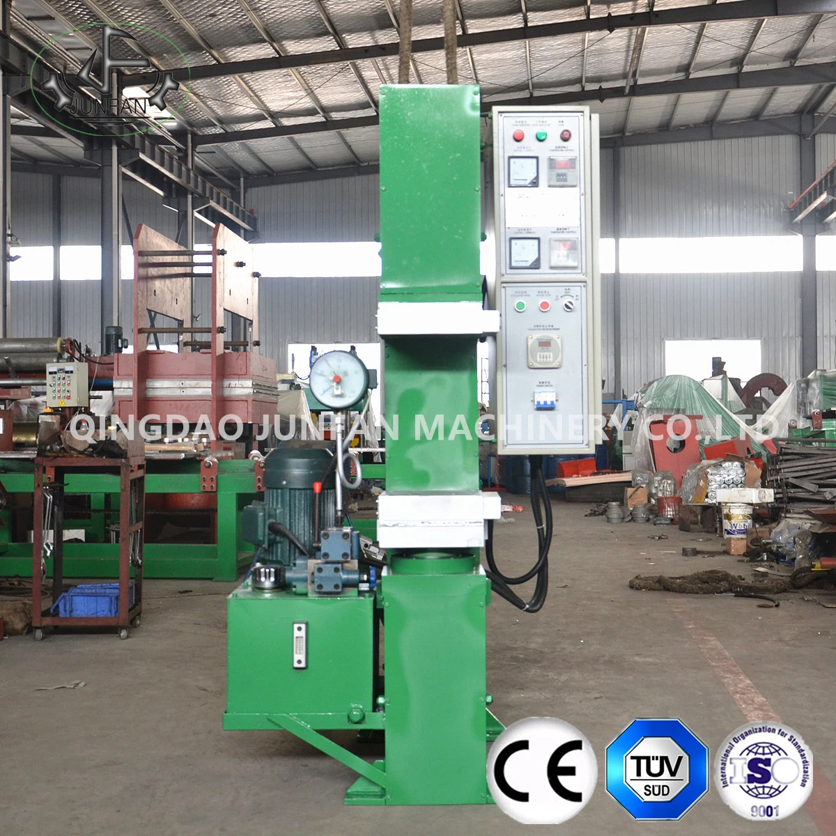 China Supplier T-Shape Laboratory Rubber Vulcanizing Press