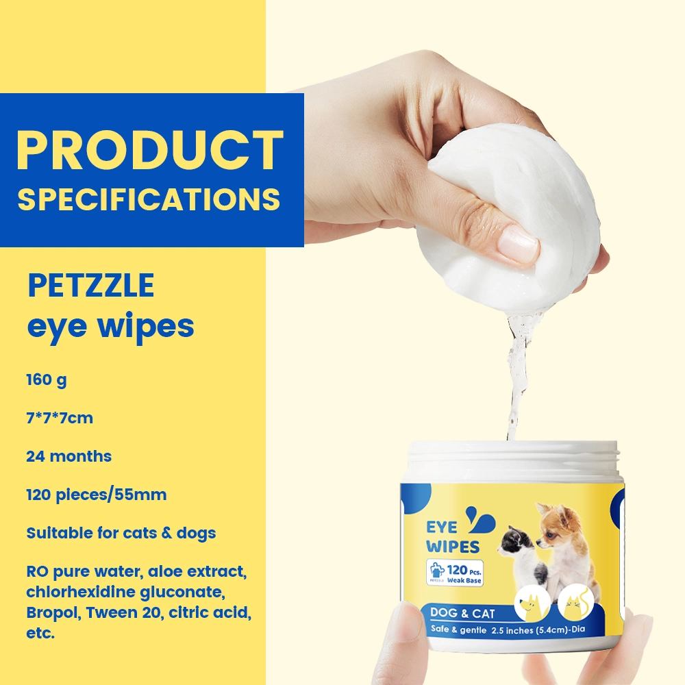 Cleaning Wipes 150PCS/120PCS Eyes Wipe Pet Supply Dirty Cleaning Pet Products