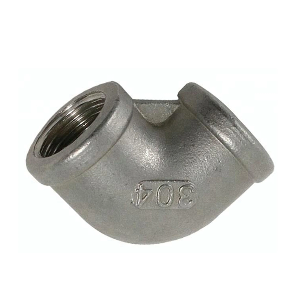 SUS304 SUS316 Stainless Steel Metal Precision Lost Wax Casting Elbow