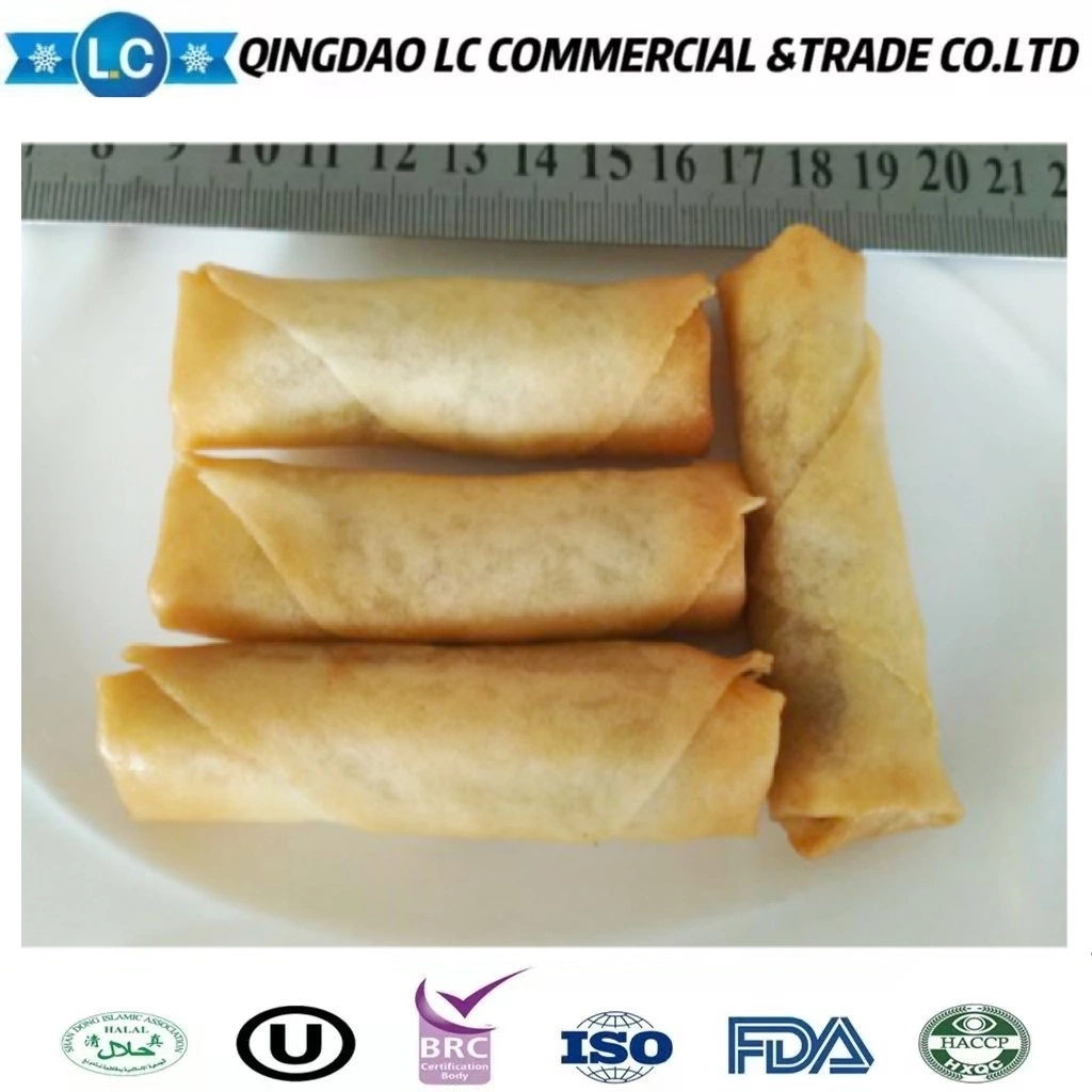 Instant Food Frozen Vegetarian Cooking Crispy Spring Roll