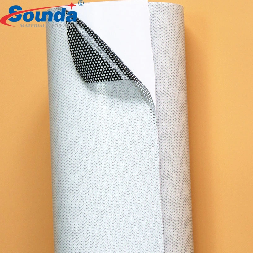 Advertising Materials One Way Vision Window Film Perforated Film for Decoration