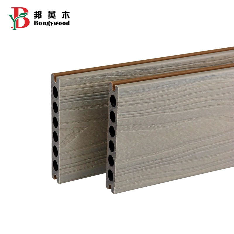 Wholesale/Supplier Production WPC Floor Two Color Wood Plastic Composite Decking Board (138*23mm)