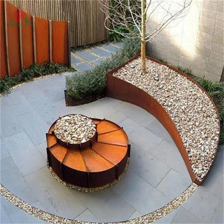 Elevate Your Outdoor Design with Corten Steel Bordering