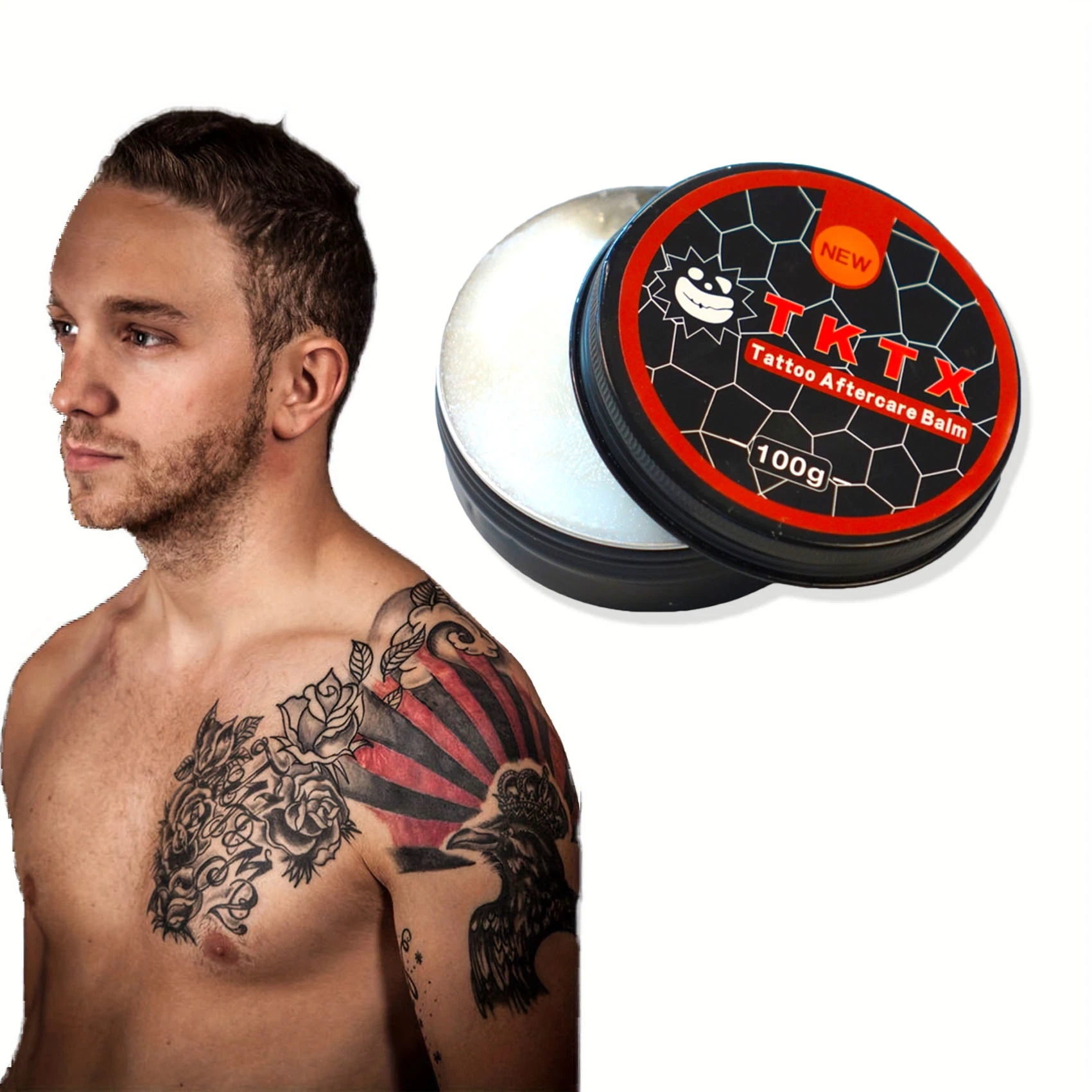 New Tktx Tattoo Aftercare Cream Butter Balm 100g Tattoo Supply