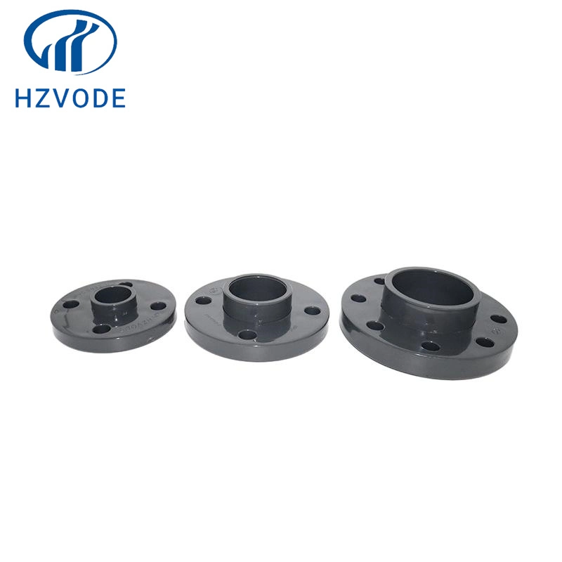 High Quality PVC Fitting, UPVC Flange, for Water Supply Pipe Connection