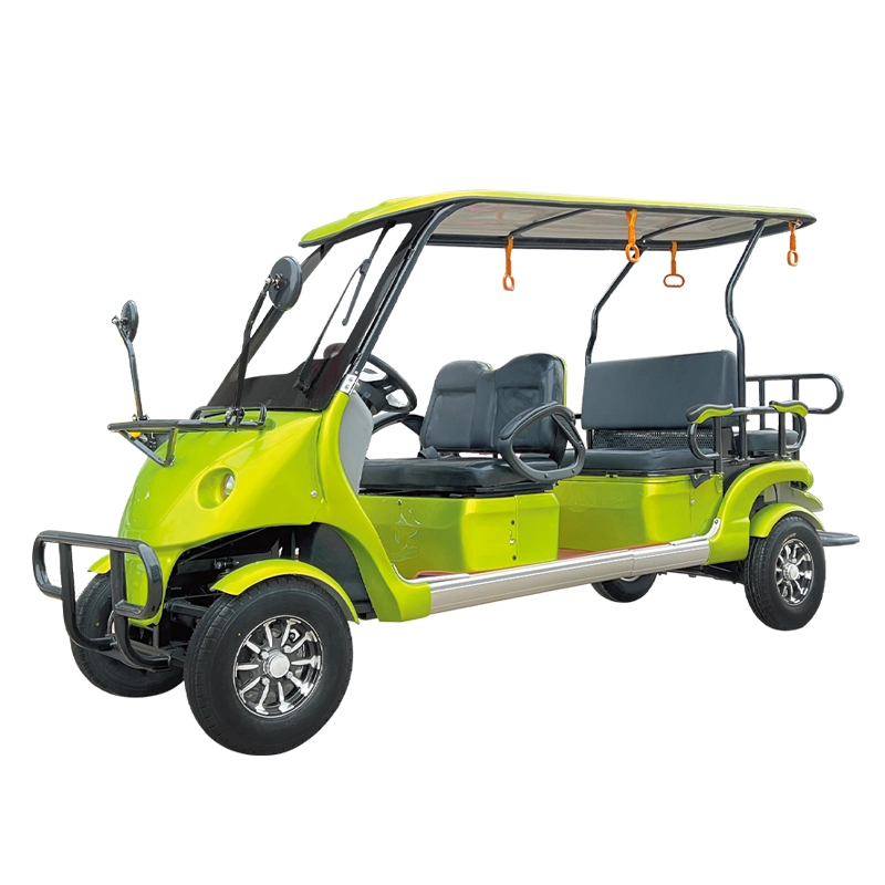 6-Sitzer Elektrischer Handwagen Blei-Säure-Batterie Großhandel Golf Cart Sightseeing Auto
