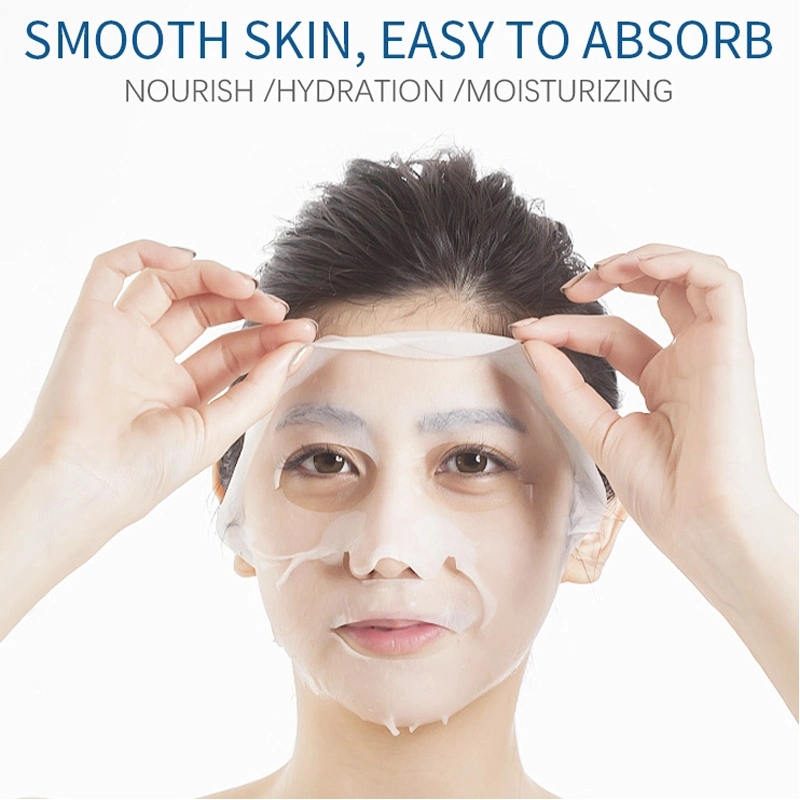 Les produits cosmétiques blanchissant Hydratant Visage beauté masque facial de feuille de collagène masque facial