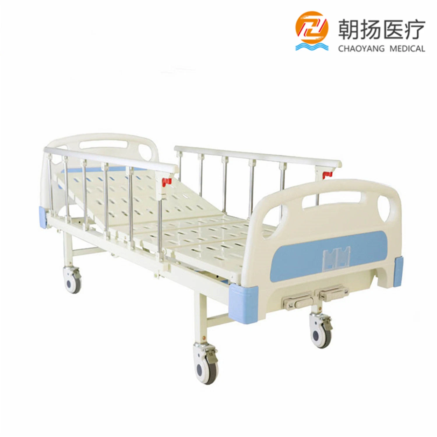 Two Crank Manual Medical Clinic Patient Bed Hospital Bed Price