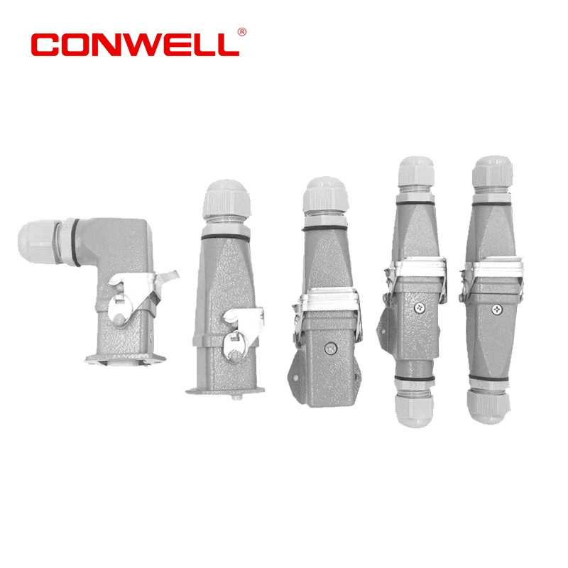 Ha-004-F hembra de 4 pines del conector de cable reforzado de Harting nad