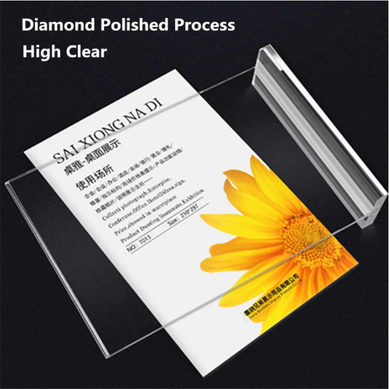 Acrylic PMMA Board Fashion Photo Frame Thickness 5mm Magnet Clear PMMA Picture Frame Can Customize Any Size and Shape