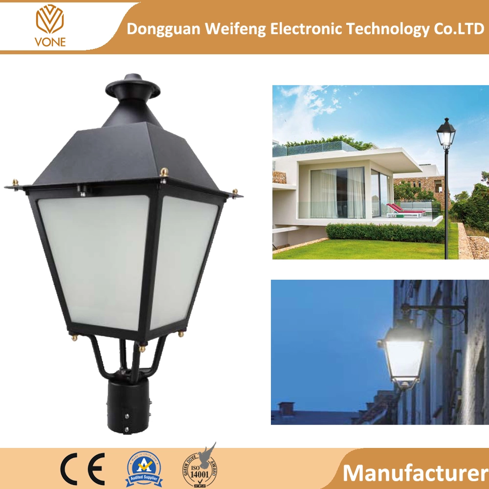 35W à LED IP65 en aluminium moulé lampe eclairage lampe LED de puissance pour la décoration de jardin cour extérieure