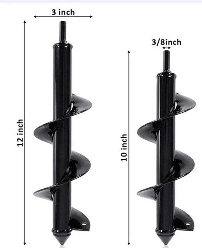 Garden Auger Spiral Drill Bit/Power Planter