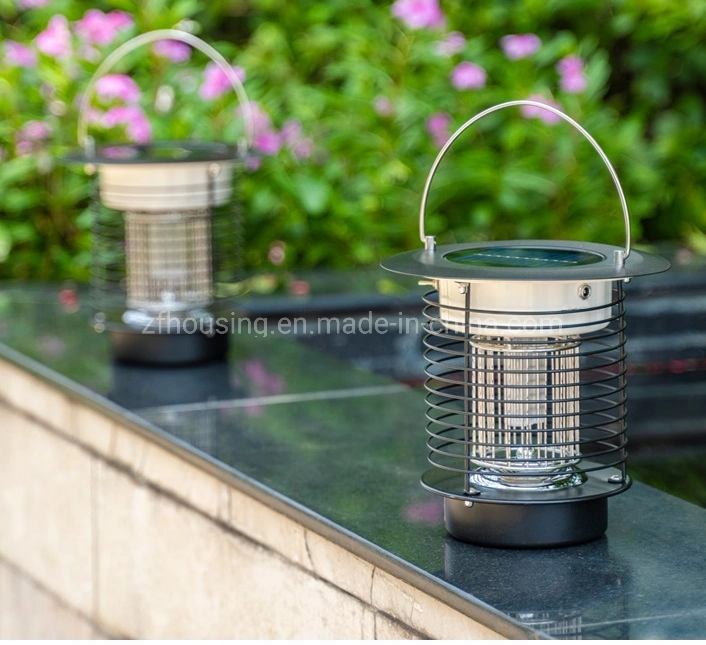 Solar Outdoor Waterproof Lawn Lights and Mosquito Trap Lamp for Family House Zf-Ol-029