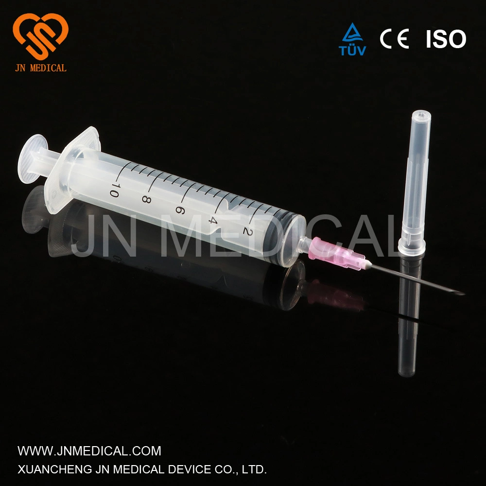 Cheap Disposable Medical Plastic Luer Lock Disposable Sterile Injection Syringe with Needles