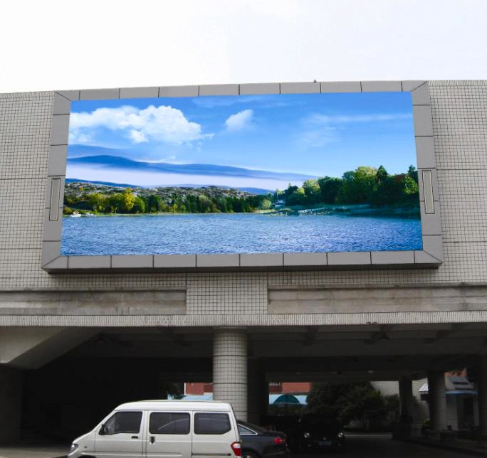 P6mm High Definition Outdoor 6000nits Screen Brightness Full Color LED Advertising Screen Wall