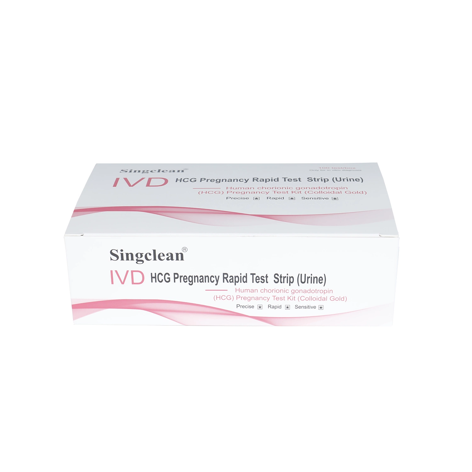 Singclean One Step Lab HCG Selbstpregnancy Test Kit für Zu Hause