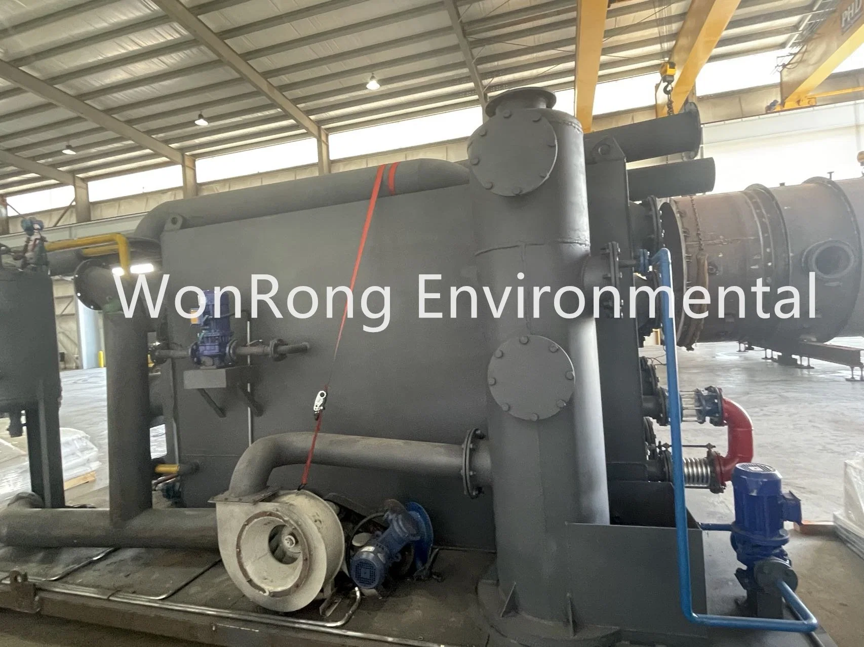 Skid-Mounted Portable 1 Ton/Day Used Oil Refinery Machine