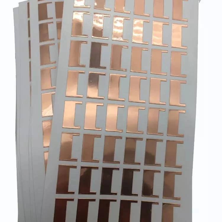 0.05mm Die Cut Self Adhesive Copper Foil Sheet with Adhesive