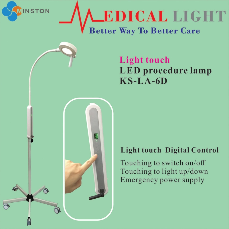 إطلاق جديد Ks-La-6D LED ضوء طبي مع التحكم باللمس الخفيف