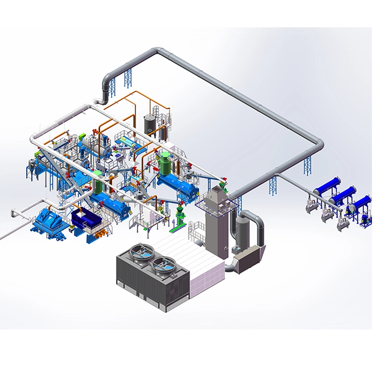 Rendering Waste Plant Machine Manufacturers/Animalwaste Rendering Machine