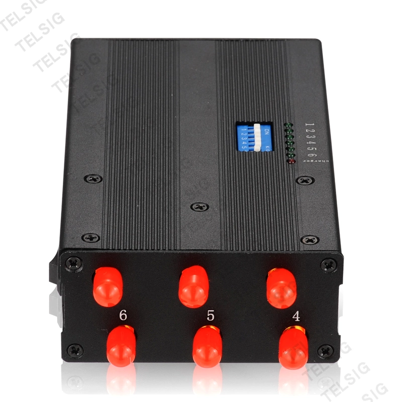 Portable 6 Antenna Portable GPS Jamming Cell Phone Mobile Signal Jammer Locations