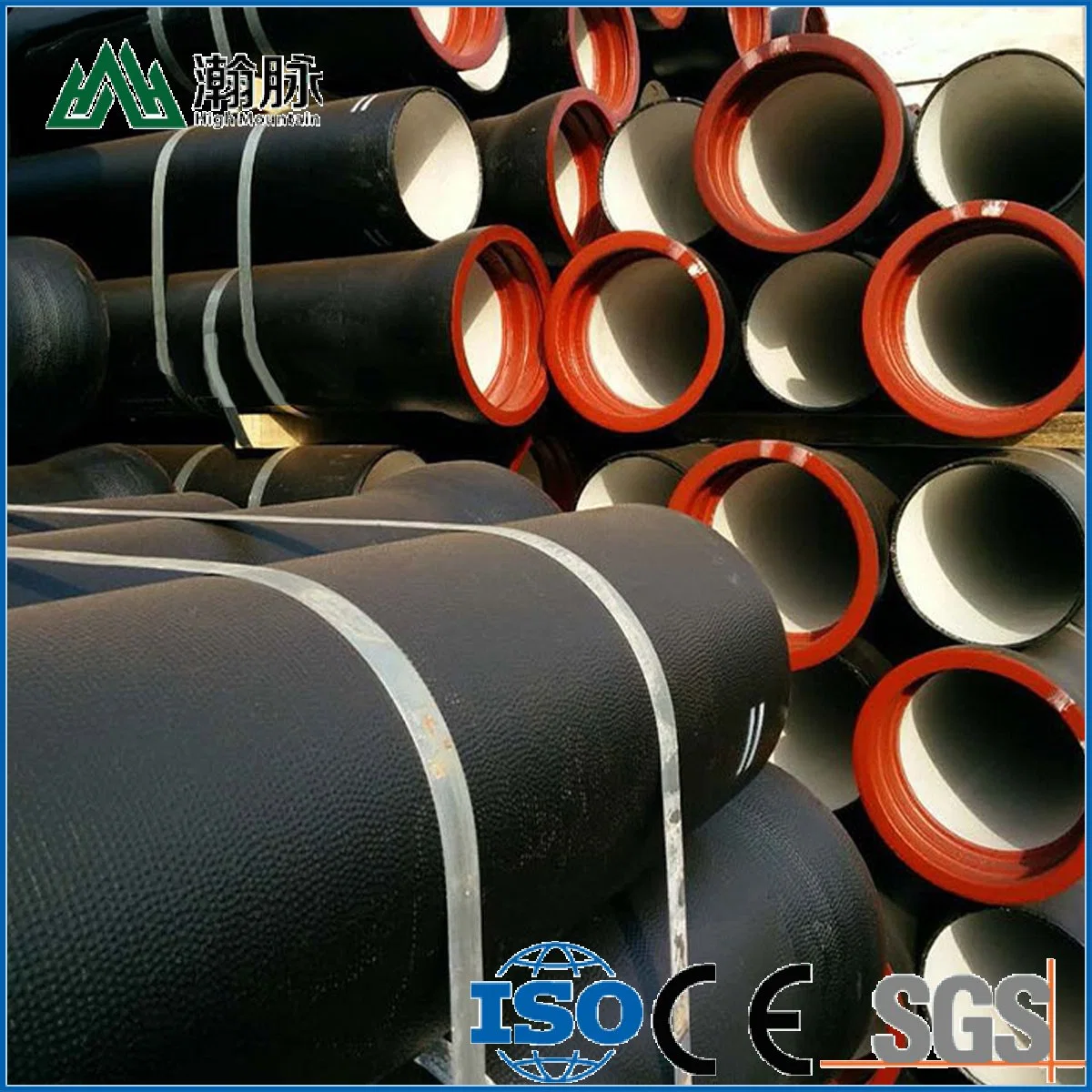 Coupling Sleeve Cast Iron Drain Pipe Fittings Centrifugal Ductile Iron Pipe