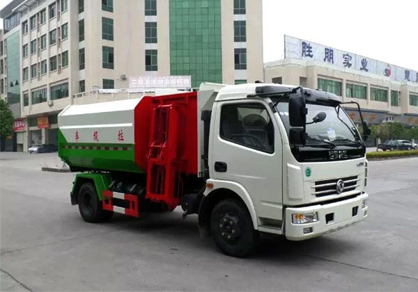 Dongfeng 4X2 Side Loading Garbage Truck