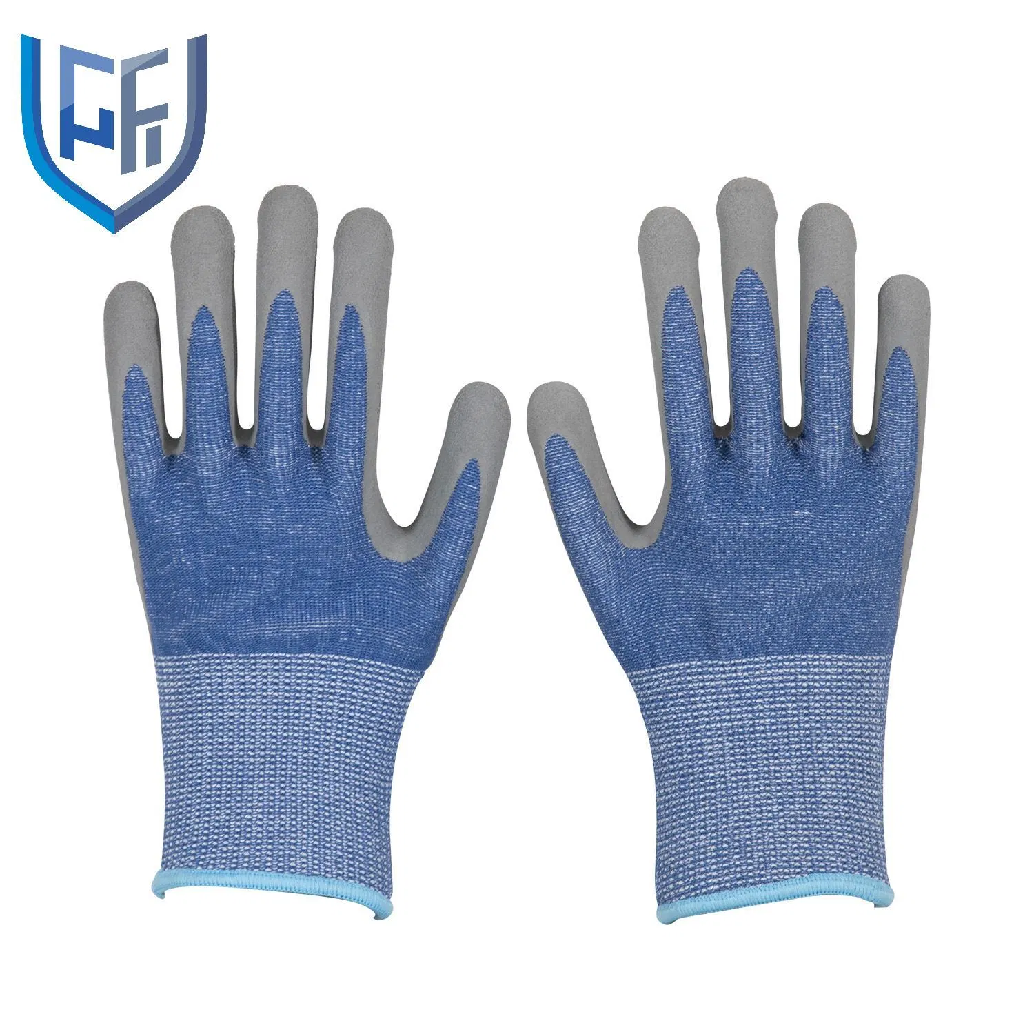 13gauge Elastic Texturubber Anti-Slip Fishmonger Fishing Gloves Labor Work Gloves for Abrasion Resistant