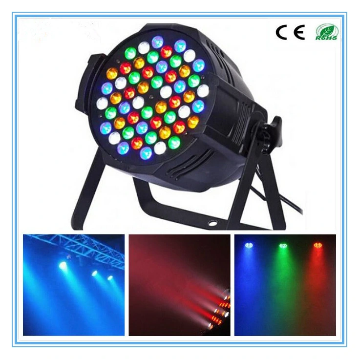 GBR Stage Lighting Equipment Stage Light 54PCS LED RGBW LED PAR 54*3W