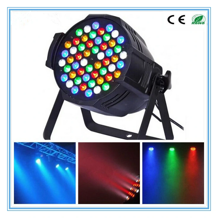 GbR Bühnenbeleuchtung Ausrüstung Bühnenbeleuchtung 54PCS LED RGBW LED 54 * 3W