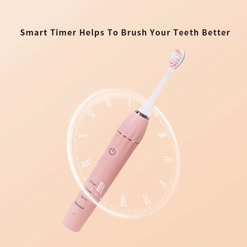 ISEE Ultraschall elektrische Zahnbürste mit 4 Reinigungsmodi für Oral Pflege