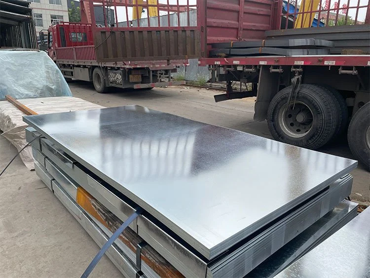 DX51D Mayoreo Metal Gi galvanizado Zinc recubierto de chapa de acero