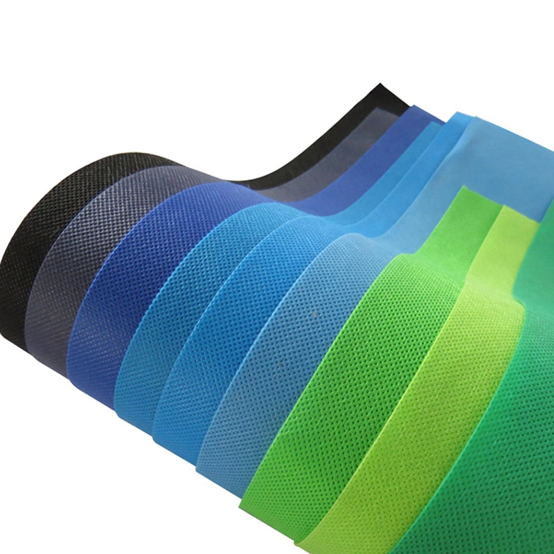 Spunlace Non Woven Fabric Factory Supply Spunlace Polyester Non Woven Fabric for Wet Tissue Raw Materials