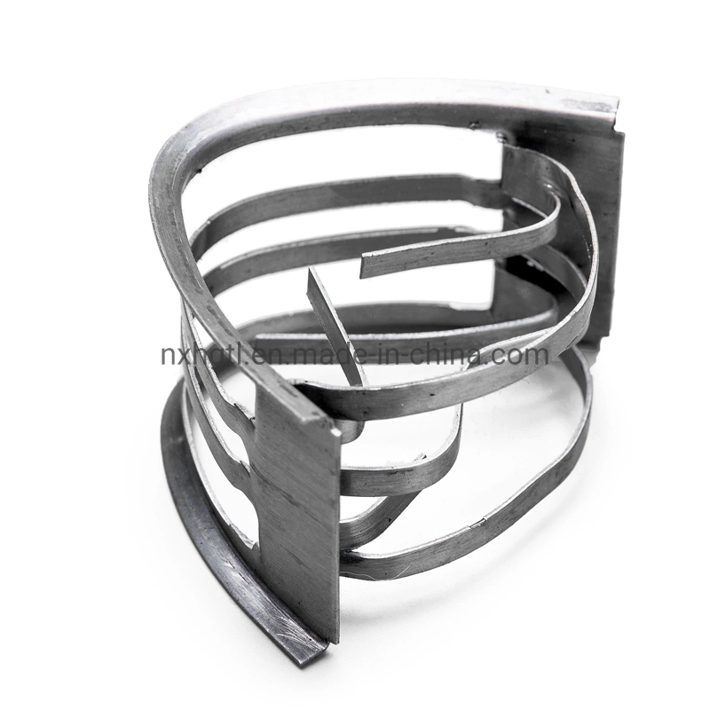 Nanxiang IMTP Metal Saddle Ring SS304 SS316L Metal Intalox Saddles Ring