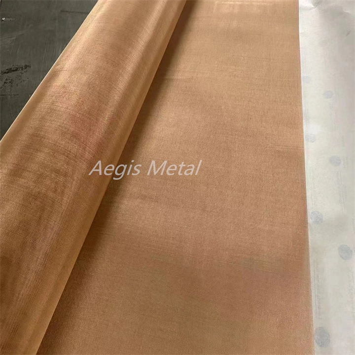 150 200 Mesh Phosphor Copper Wire Mesh for Ceramic Printing Phosphor Bronze Mesh Coil