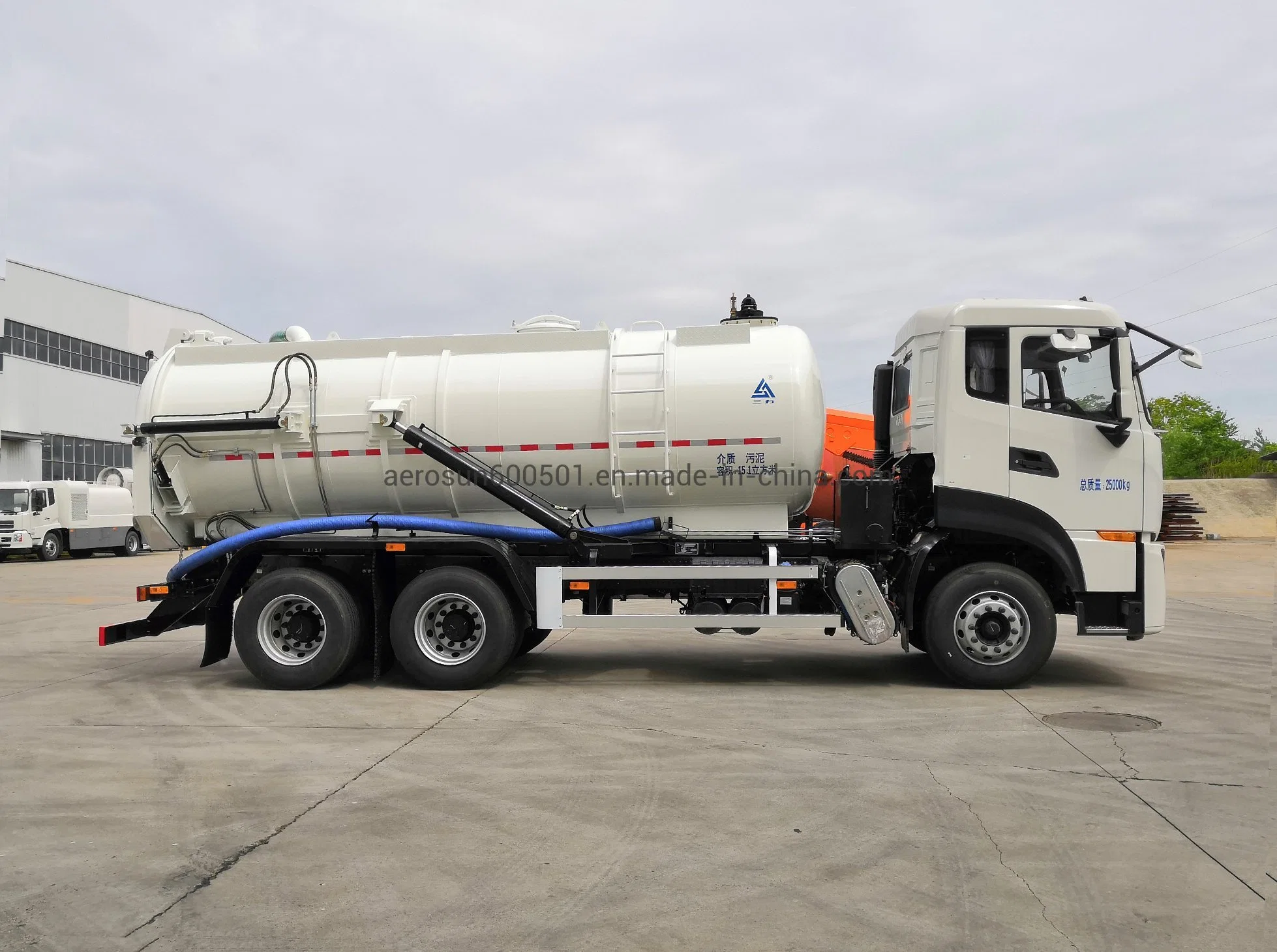 Aerosun 15100L CGJ5252GXWDFE6 Sewerage Collector/Vacuum Truck