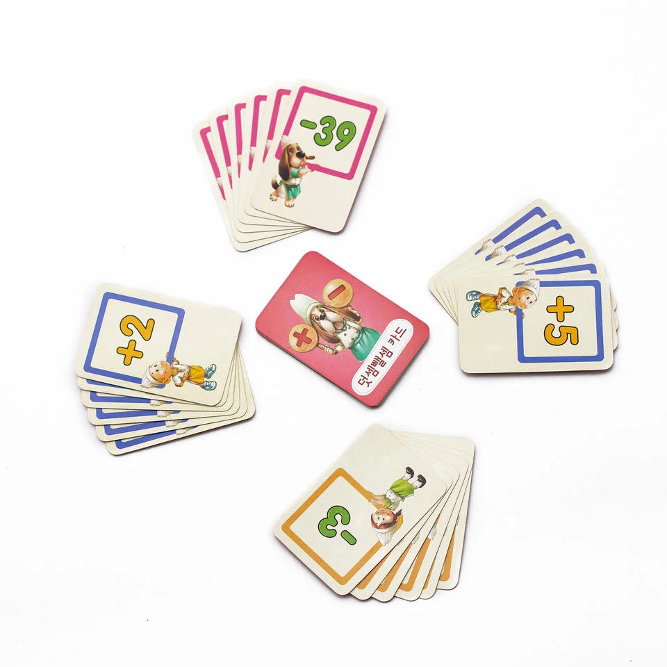 Custom Factory Educational Papier Board Spiel für Kinder Tabletop und Brettspiele