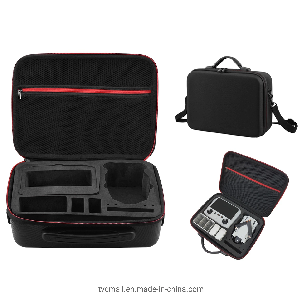 Ewb9221_2 Nylon Storage Bag for Dji Mini 3 PRO Portable Carrying Case Remote Control Handbag Drone Accessories