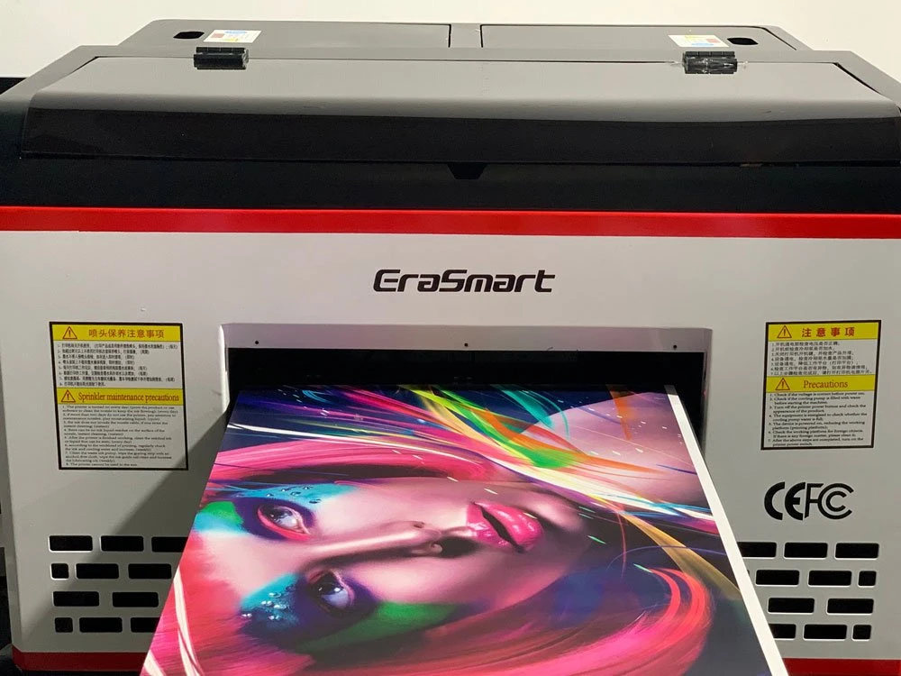 Erasmart High Efficiency A3 UV LED Printing Machine 3D Printer