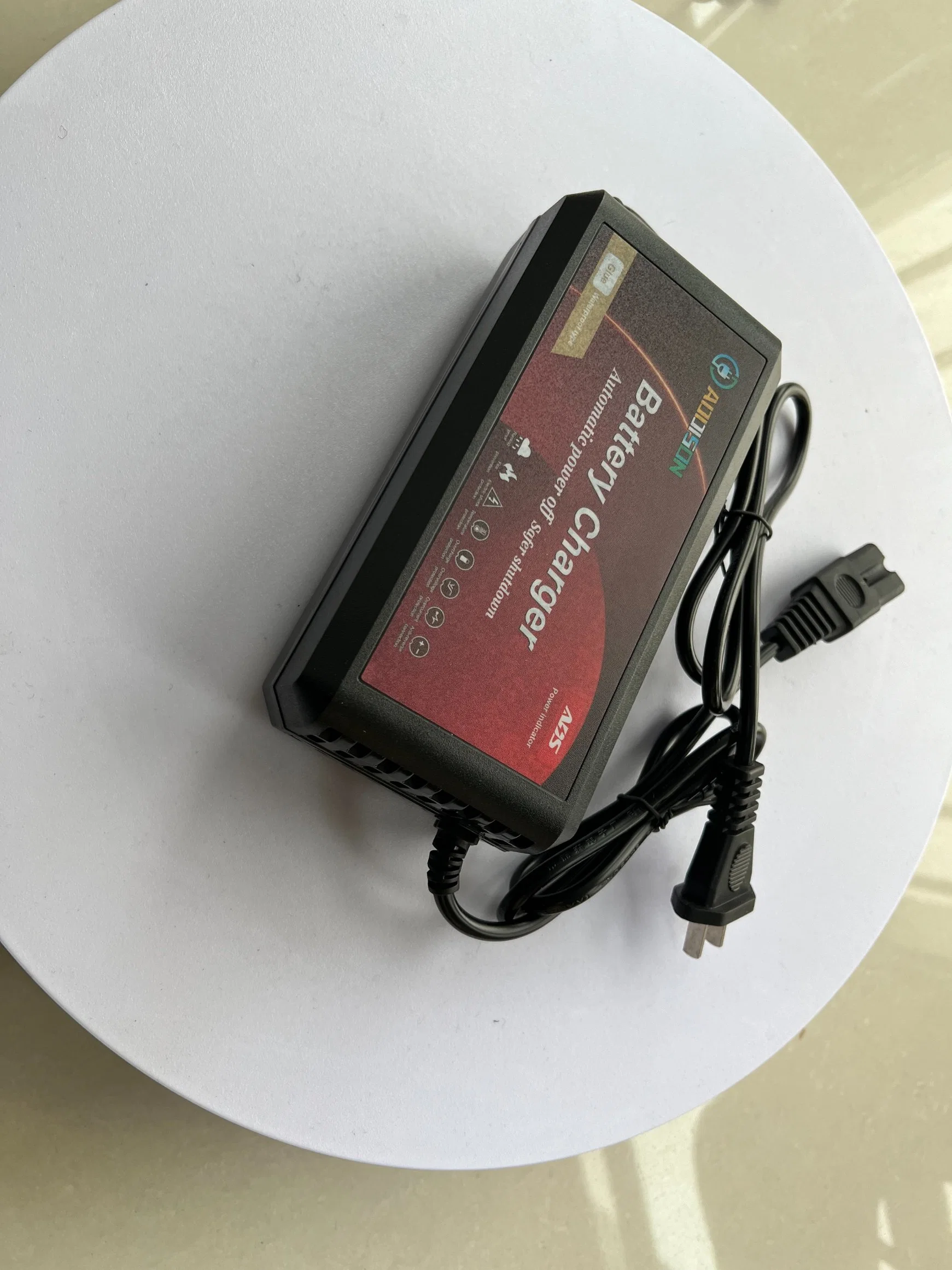 China Manufacturer Top Quality 60V 4A Electric Car Battery Charger Made by ABS Cover